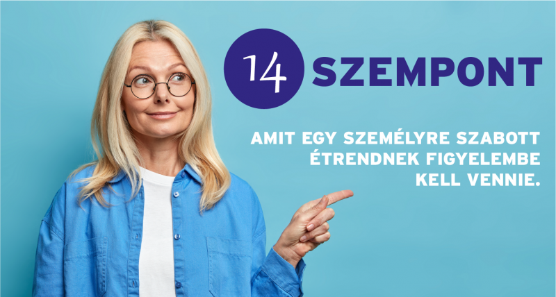 személyre szabott étrend